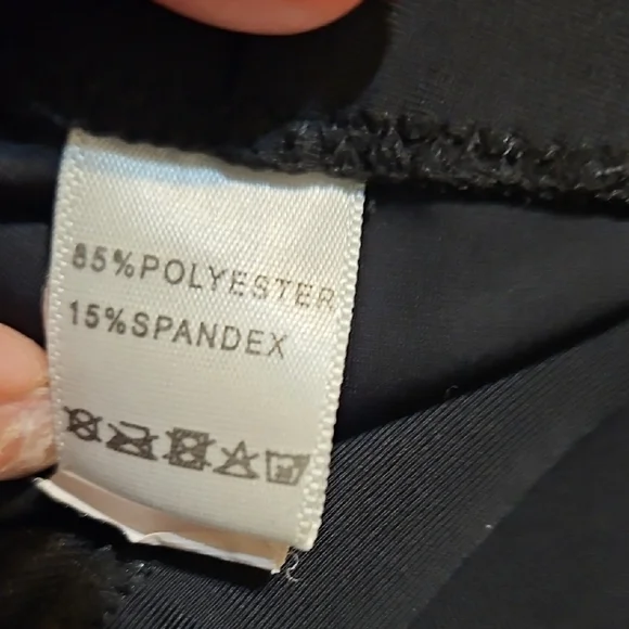 Black Women's Swim Shorts - Picture 4 of 4